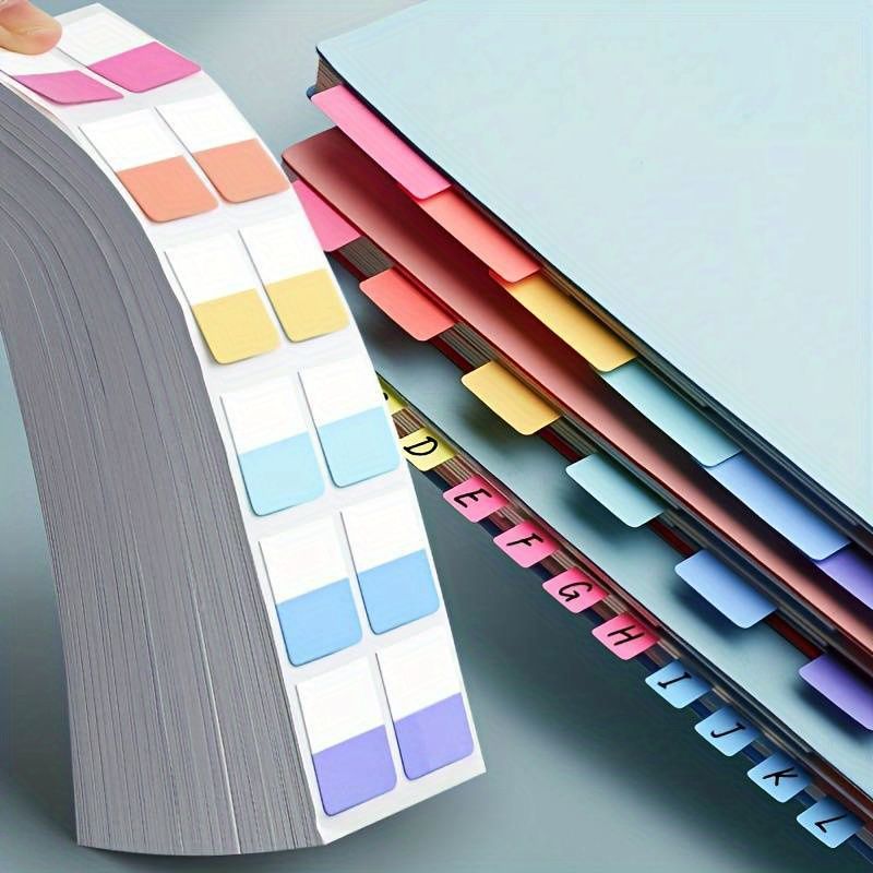 240-480PCS Sheets of 10pcs Paper Label Index Stickers for Organization and Filing
