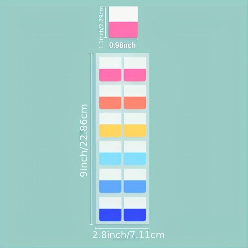 240-480PCS Sheets of 10pcs Paper Label Index Stickers for Organization and Filing