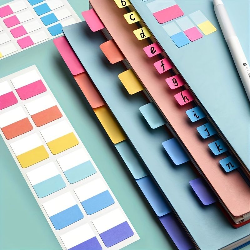 240-480PCS Sheets of 10pcs Paper Label Index Stickers for Organization and Filing