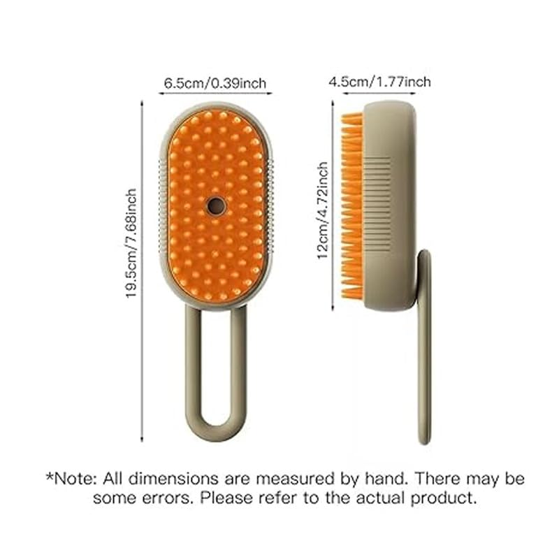 3 in 1 Pet Steam Brush, Cloud Care Cat Brush, Celery Pets Steam Brush, Spritz Defur Comb for Cats, Spitz Defur Comb, Spritz Demur Comb, 2024 Upgrade Steamy Cat Brush