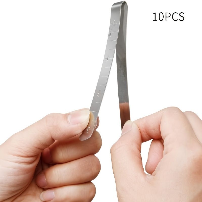 5-10pcs Hemming Clip, Sewing Clip Measuring Ruler Mark Sewing Project Quilting Supplies (3 Inches)