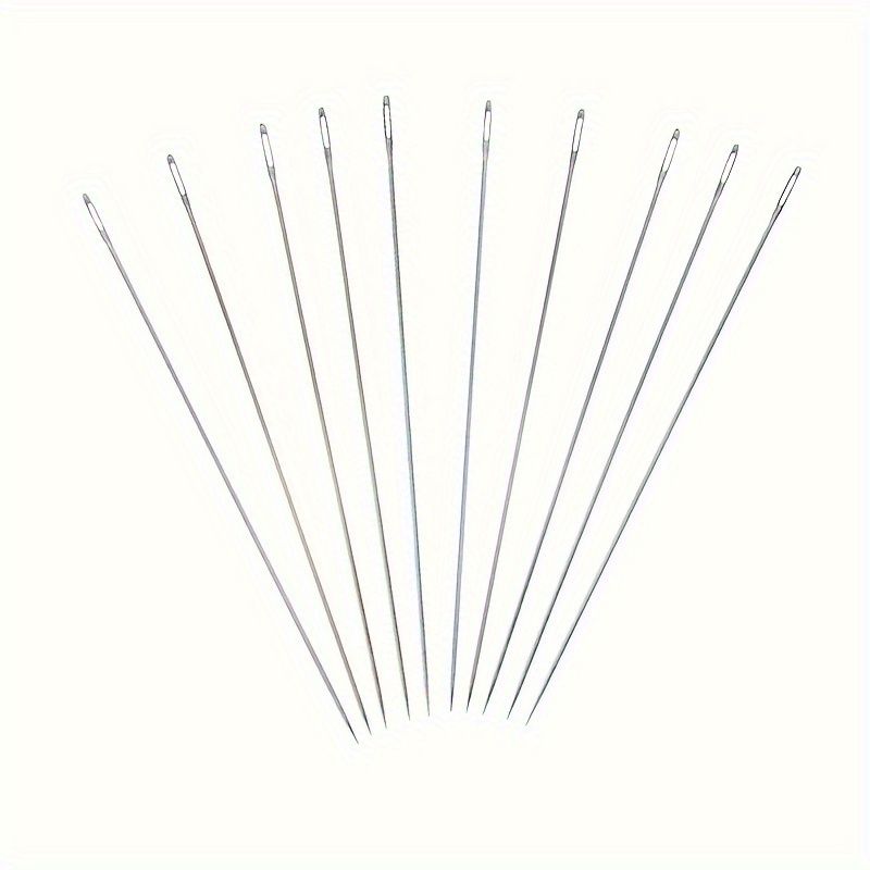 30PCS  Colorful Metal Beading Needles for DIY Bracelets and Necklaces - Durable Handmade Crafting Tools, Beading Supplies|Stylish Needles|Durable Meta
