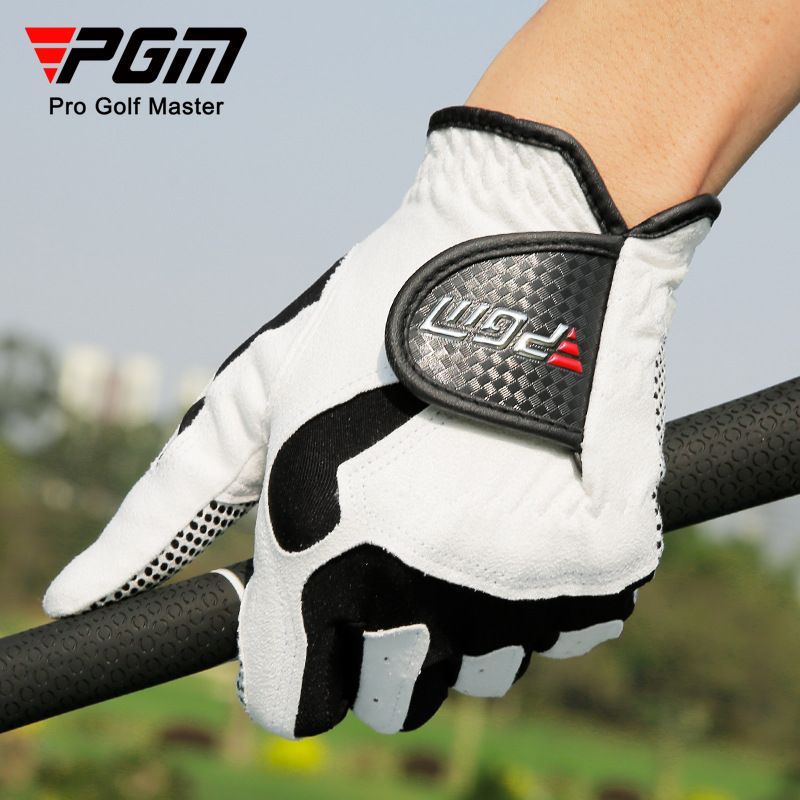 1PCS not 1 pair PGM Golf Gloves Non-slip Granular Wear-resistant Ultrafine Cloth Golf Gloves, Durable Microfiber, Ultimate Comfort for Peak Performance