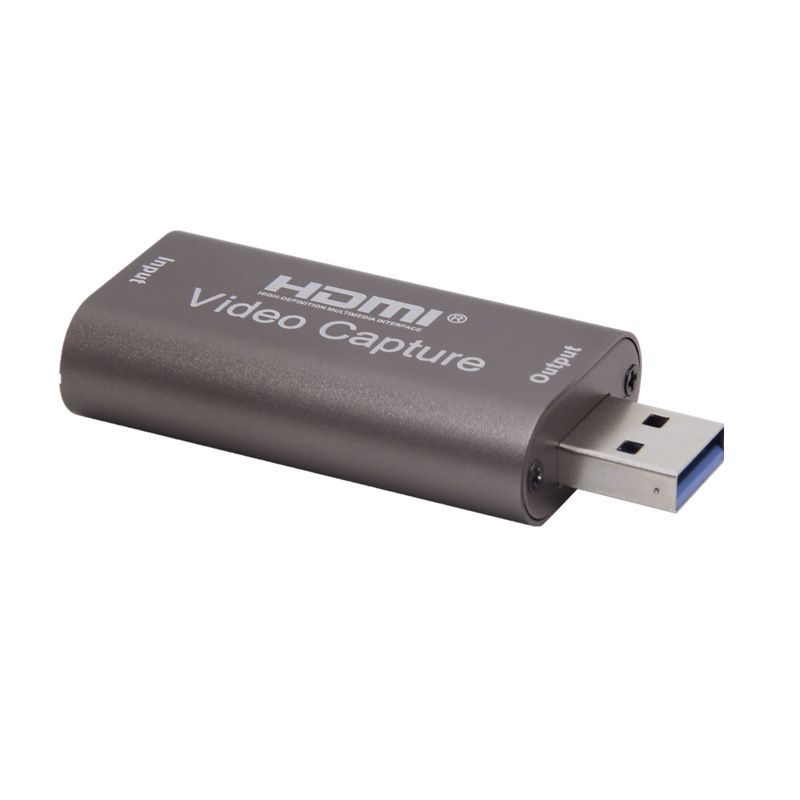 ​​HDMI Video Capture Card, USB 3.0 4K 60fps Pass-Through Capture Device for Game Live Streaming, Recording, TikTok, YouTube on PC​​