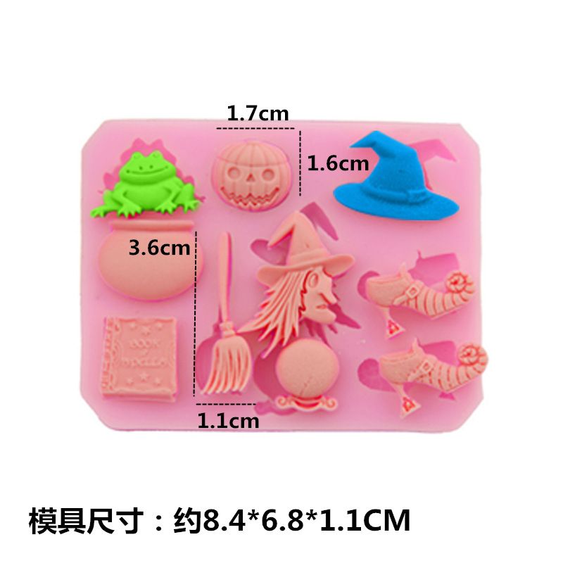 Skeleton Chocolate Cake Silicone Moulding Sugar Upholstery Moulding DIY Baking Tool H1968 Cake Moulding