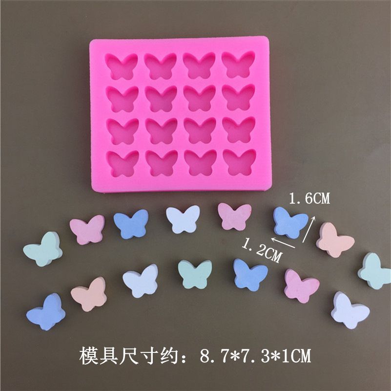 Dragonfly Butterfly Sugarcane Silicone Moulding Soft Clay Handmade Soap Moulding Chocolate Cake Baking Tool Cake Moulding