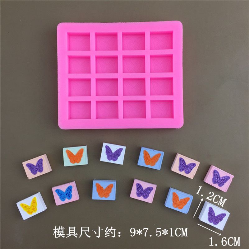 Dragonfly Butterfly Sugarcane Silicone Moulding Soft Clay Handmade Soap Moulding Chocolate Cake Baking Tool Cake Moulding
