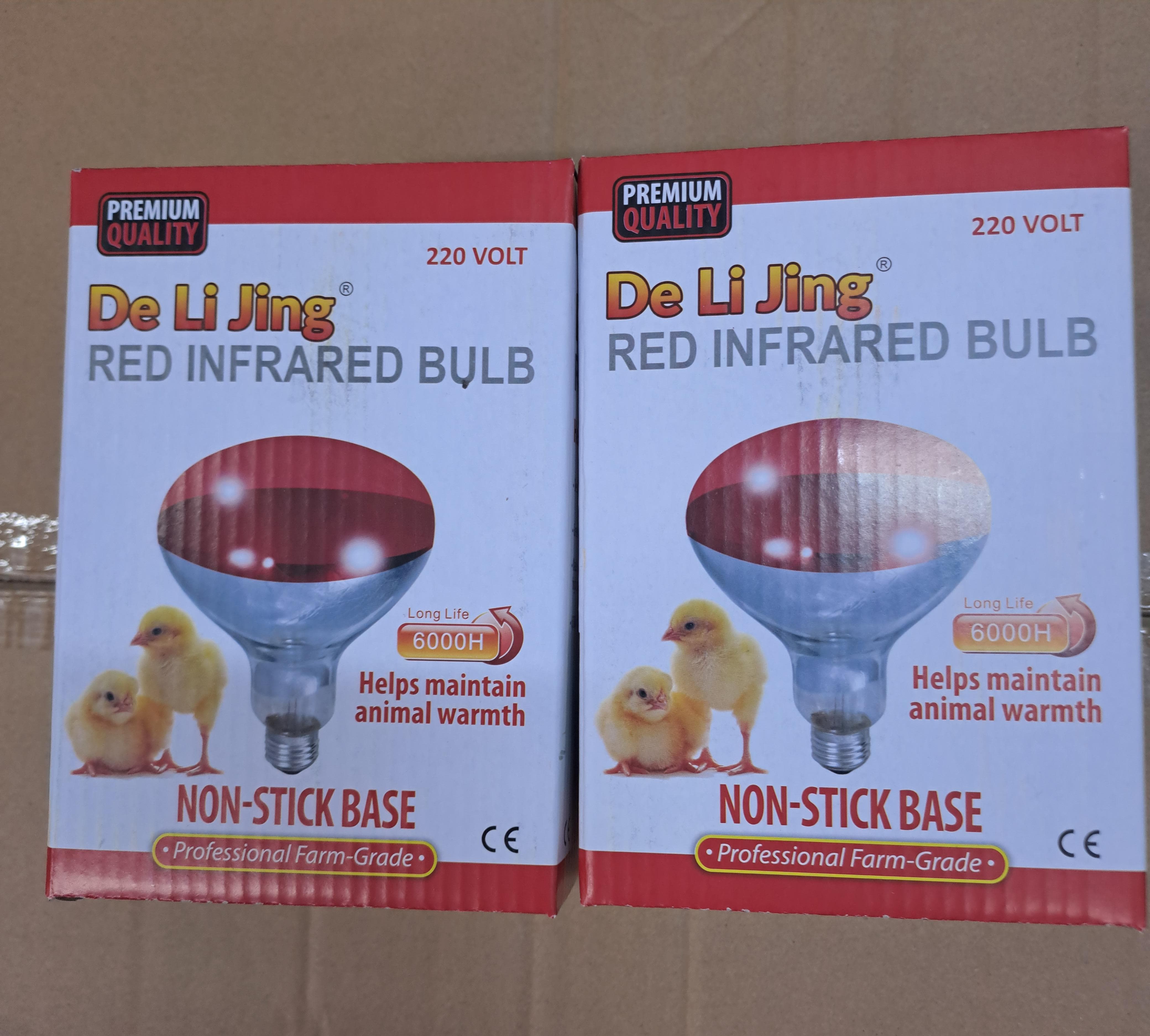 RED INFRARED HEAT CHICKEN BULB - Our Infrared bulb can help keep your warm even in the coldest of conditions
