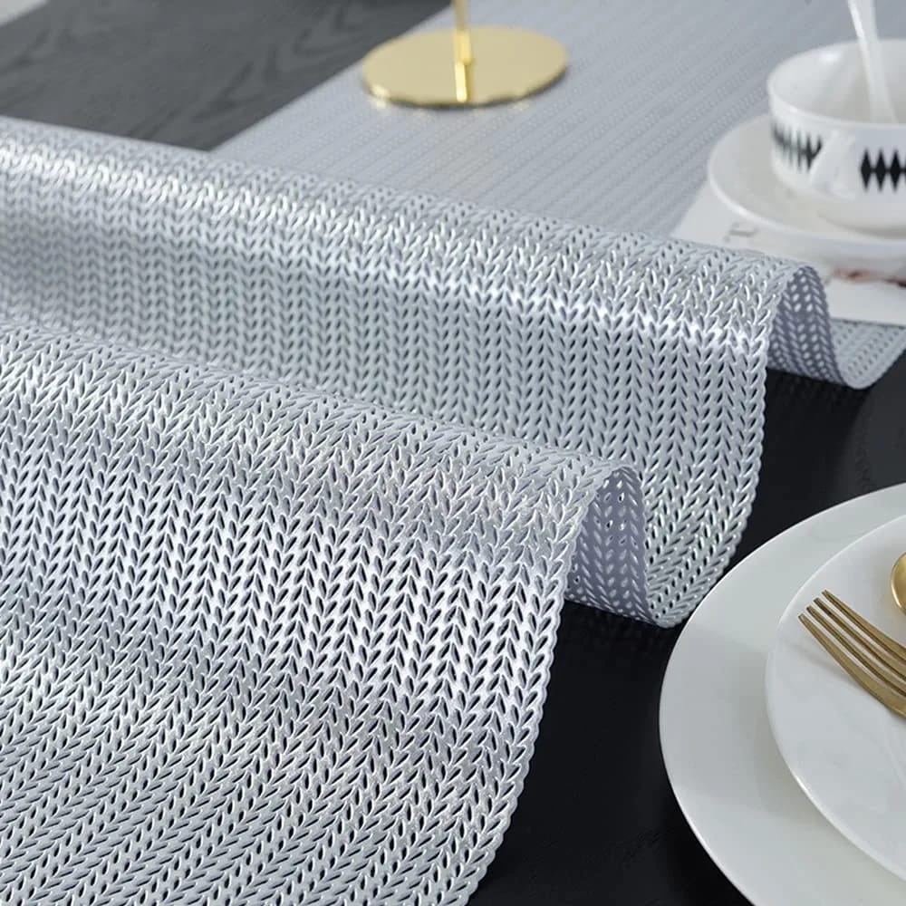 NORDIC WOVEN TABLE RUNNER (148 * 33 CM) - Made of high quality fabric, sturdy sewing, soft, durable and reusable, Protect your table's surface from hot pans, scratches, and spills .