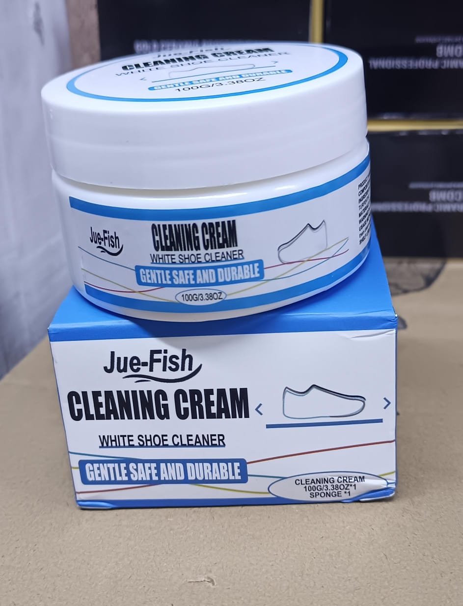 ✅Shoe cream whitening cream, suitable for a variety of white shoes 100g