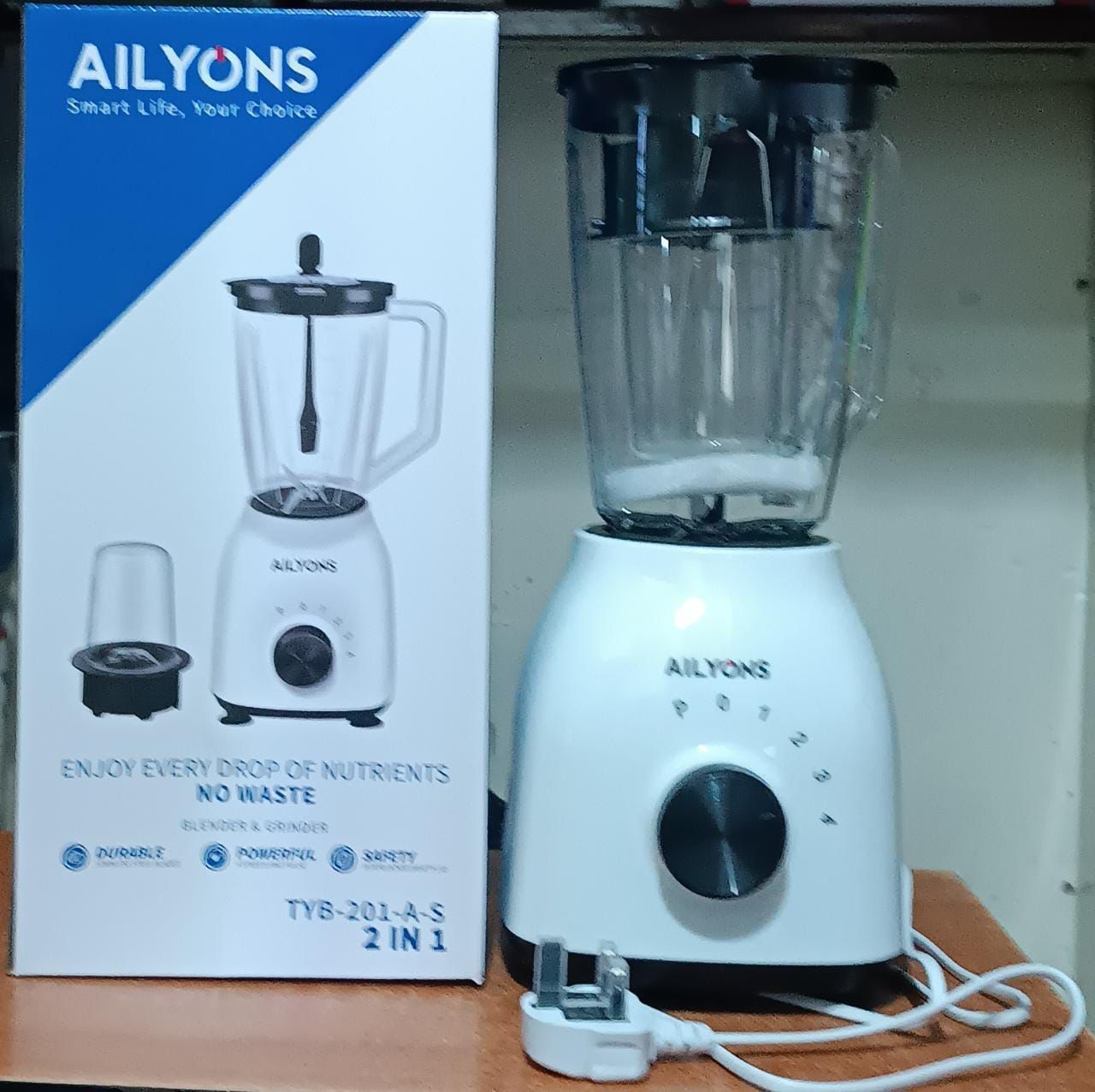 BLENDER. AILYONS Quality Alyons 2 In 1 Blender ON OFFER SELLING AT A WHOLASALE PRICES ksh 2599. High Quality Motor with Heat Fuse