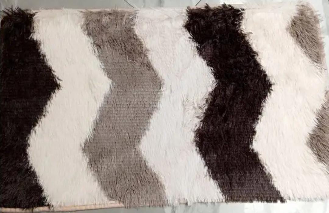 Super Soft Fluffy Rug Anti-skid Indoor Modern Shag Area Rug Silky Rugs Bedroom Floor Mat Baby Nursery Rug Door Mat Carpet