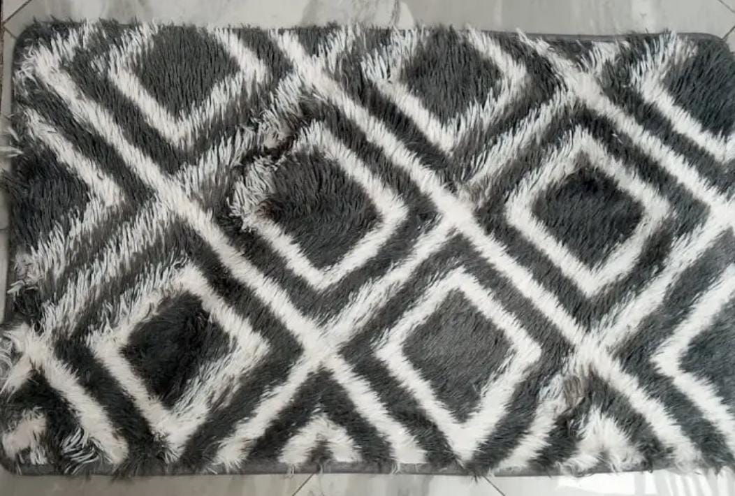 Super Soft Fluffy Rug Anti-skid Indoor Modern Shag Area Rug Silky Rugs Bedroom Floor Mat Baby Nursery Rug Door Mat Carpet