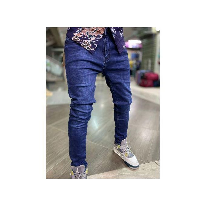 SLIM FIT NON FADE JEANS-BLUE  is Stretching and breathable hence easier movement. Men Fashion-plus Offers the  Best Price  for this  Perfect Quality . you can wear this trouser for casual, business an