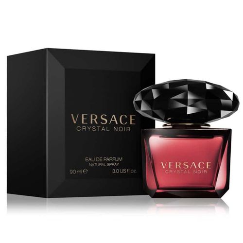 Versace Crystal Noir EDP - 90mlCrystal Noir by Versace Perfume. Released in 2004, Crystal Noir by Donatella Versace is a long-lasting women's fragrance with a sensual and delicate aroma that resonates