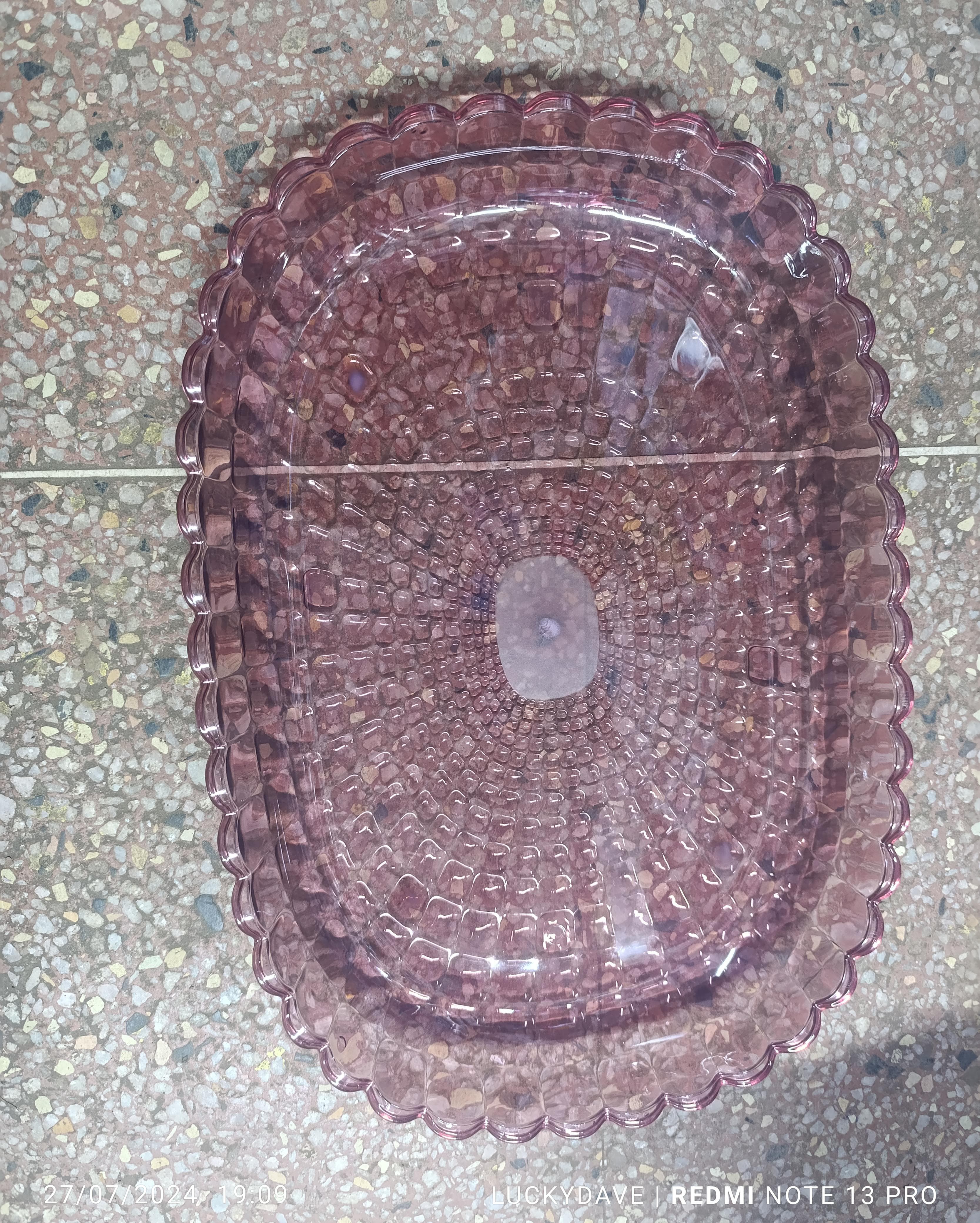 Decorative acrylic Serving tray