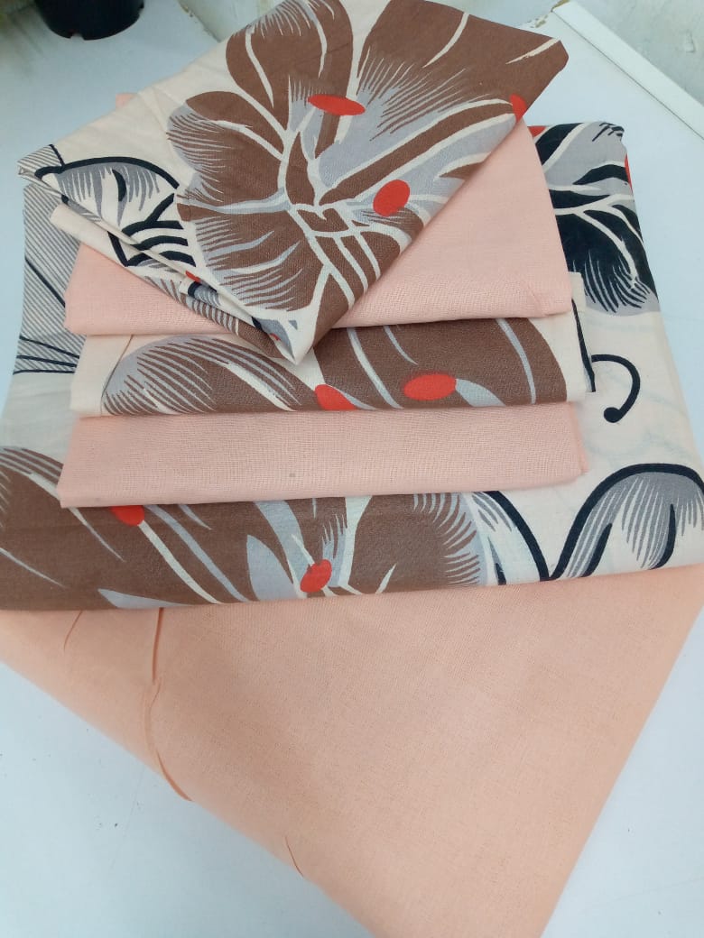 6pc fitted bedsheets 1flat,1fitted bedsheets 4pillow cases 6*77*8