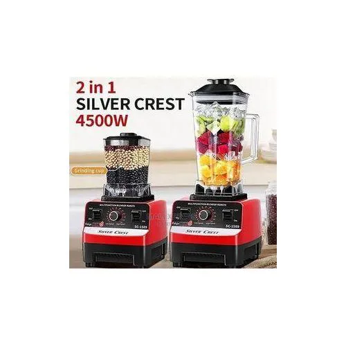 Silver crest blenderIf you are looking for a professional blender that offers more than just blending, then here's a deal, silvercrest Blender with Grinding Machine that will last long and serve you w