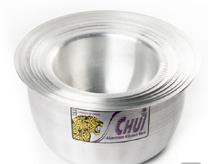 Chui aluminium sufuria Heavy duty