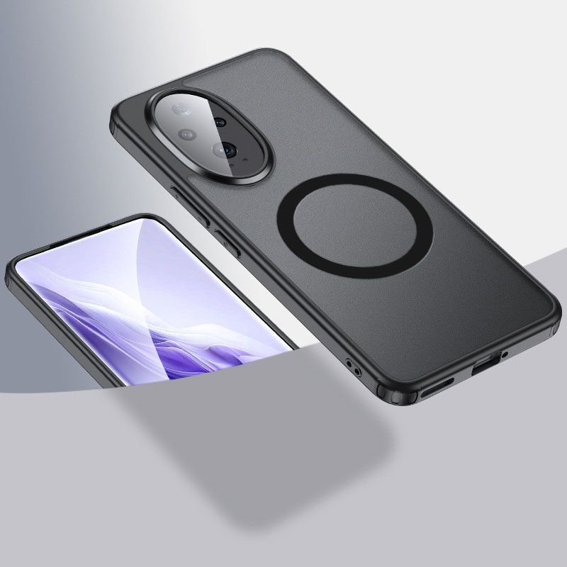 Magnetic Transparent Phone Case For Honor 200 100 90 80 70 Pro Fall prevention Protective Case