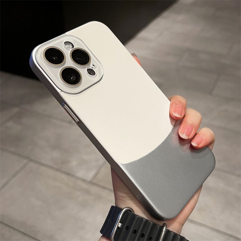 New Arrival - iPhone 15 14 13 12 11 Pro Max Crystal Lens Duplex Nappa Pattern Phone Case Apple 14 Slip Resistant 13 Protective Case