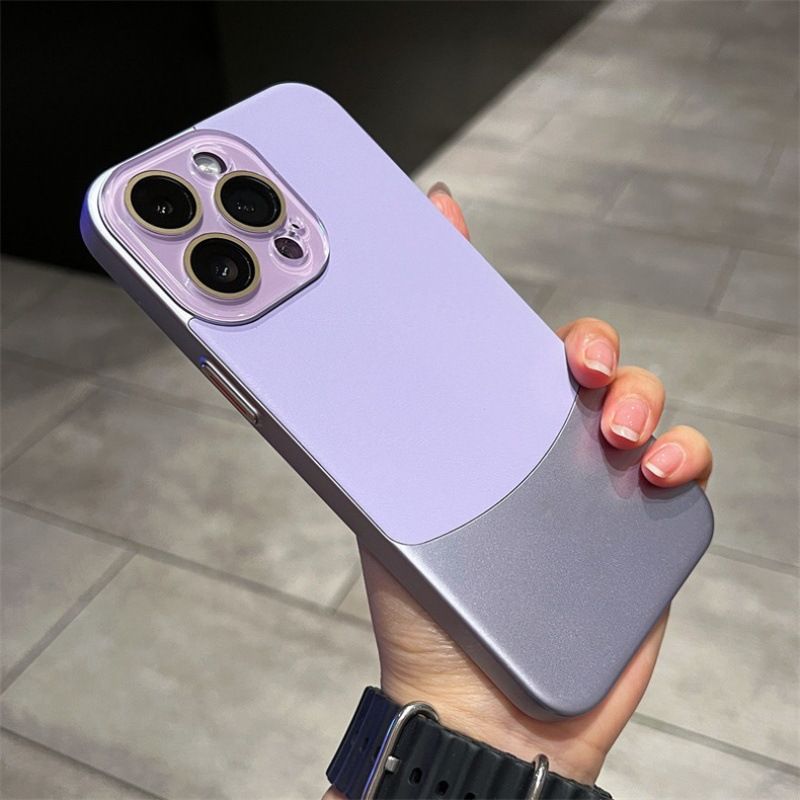 New Arrival - iPhone 15 14 13 12 11 Pro Max Crystal Lens Duplex Nappa Pattern Phone Case Apple 14 Slip Resistant 13 Protective Case
