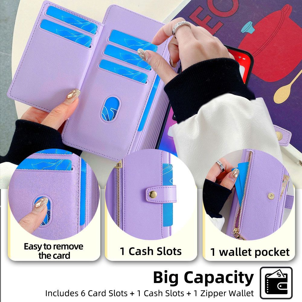 Fashion Multifunctional Leather Flip Cover For OPPO Reno 12 Pro -5G Shockproof Magnetic PU Leather Lanyard Protection Case