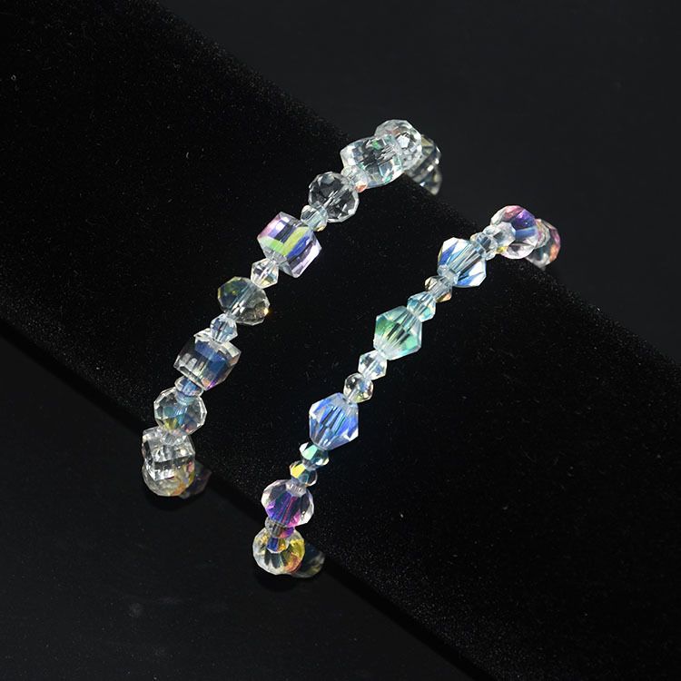 Bracelet Female Student Square Crystal Bracelet Exquisite Luxury Fashion Bracelet