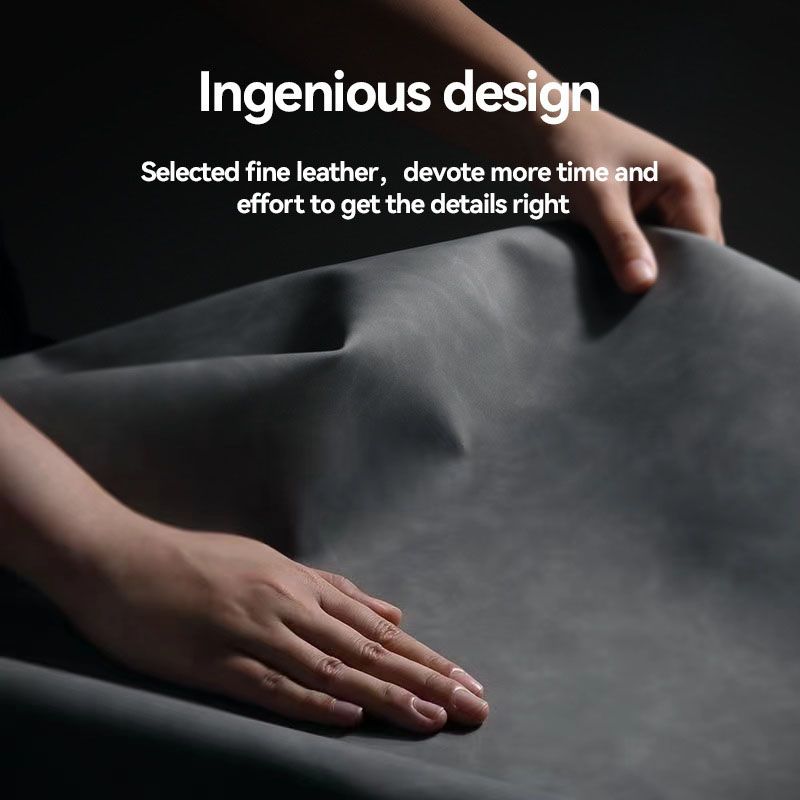 Business Luxury Sheepskin Pattern Leather Invisible Car Mounted Magnetic Phone Case For OPPO Reno 12 -5G, Shockproof Protective Case