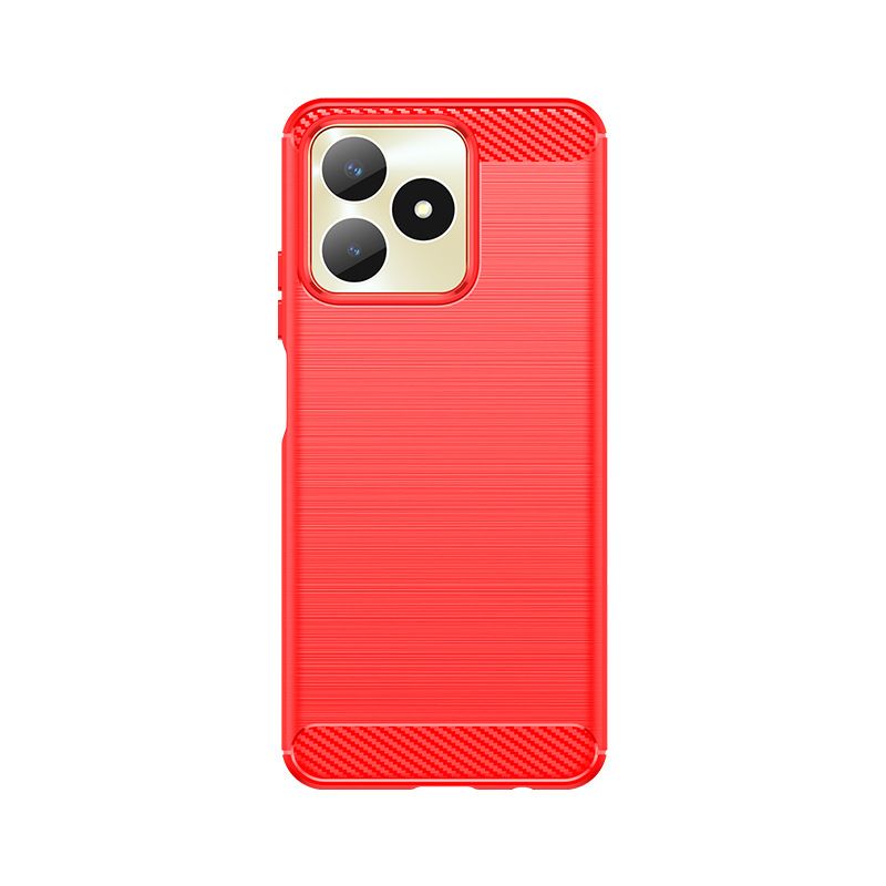 Case for Realme Note 50 Brushed Carbon Fibre Case Shockproof Case
