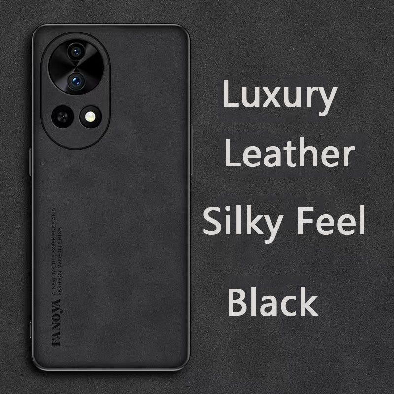 Luxury Business Retro Leather Phone Case For Huawei Nova 12 Pro/Nova 12 Ultra, Shockproof Fall prevention Protective Case