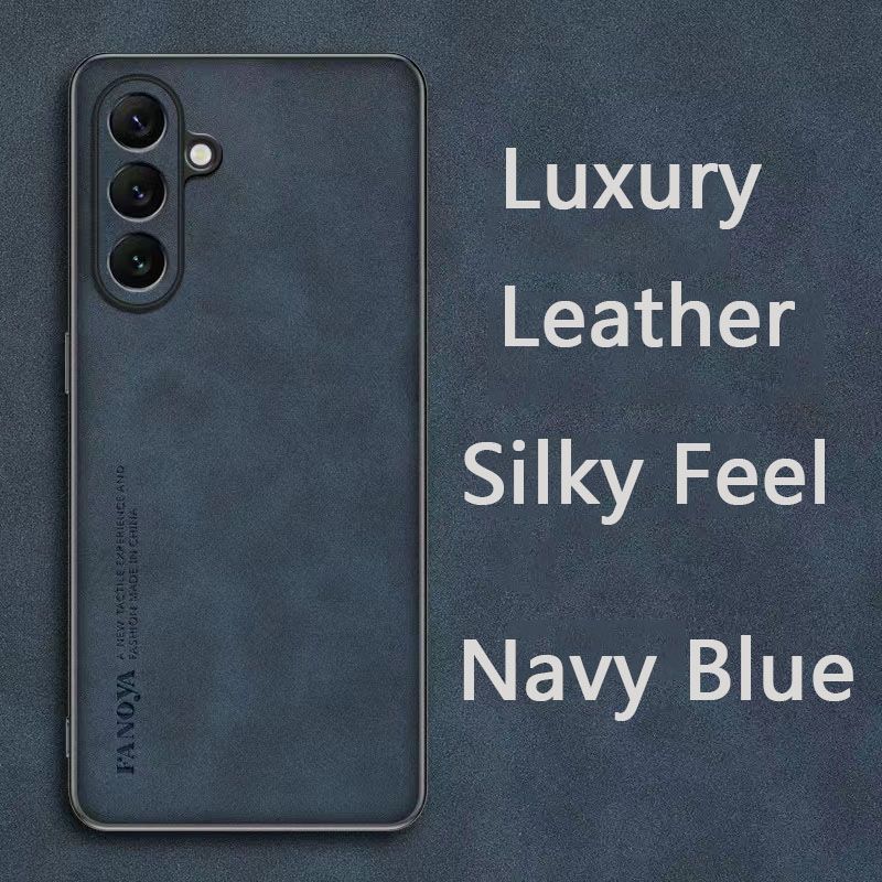 Luxury Business Retro Leather Phone Case For Samsung Galaxy M55 -5G/Galaxy C55 -5G, Shockproof Fall prevention Protective Case