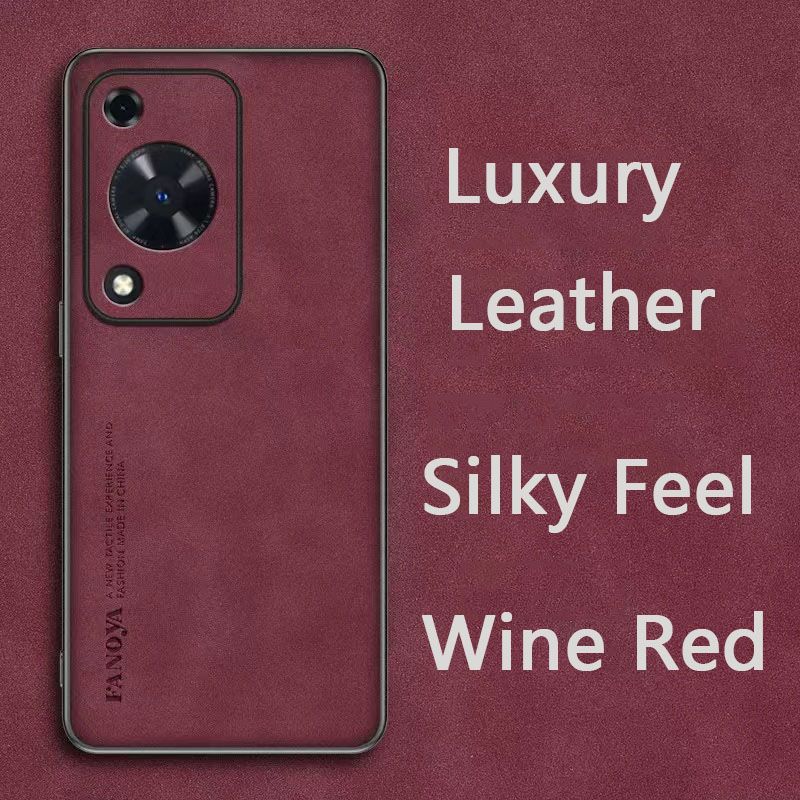 Luxury Business Retro Leather Phone Case For Huawei Nova Y72, Shockproof Fall prevention Protective Case