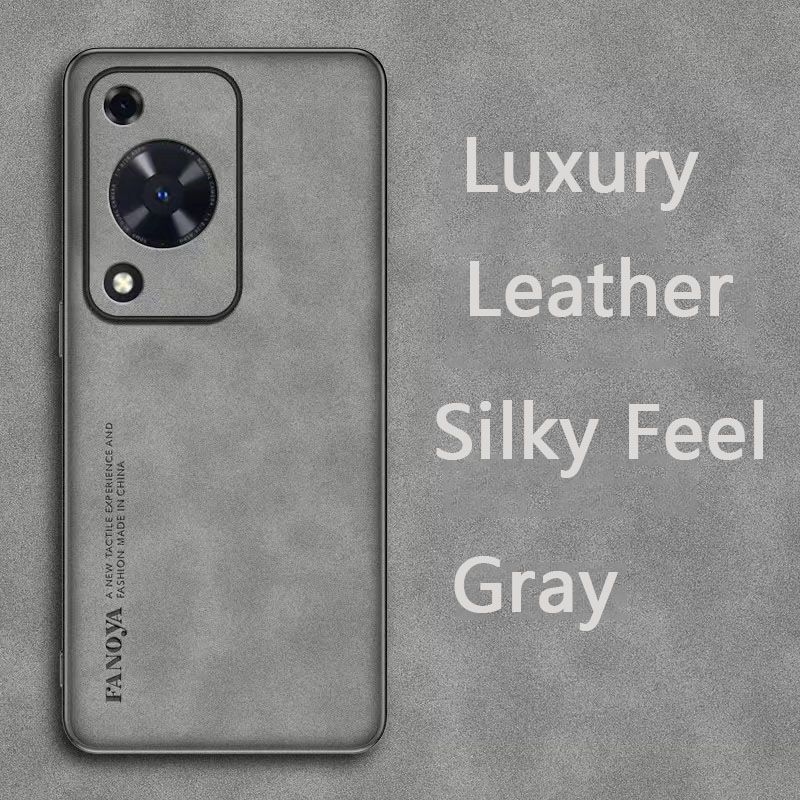 Luxury Business Retro Leather Phone Case For Huawei Nova Y72, Shockproof Fall prevention Protective Case