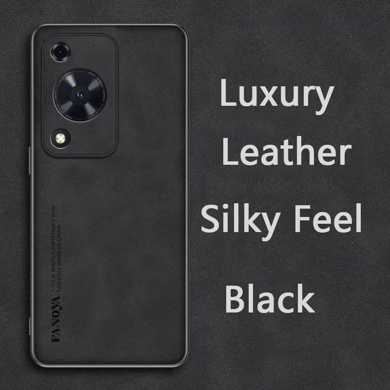 Luxury Business Retro Leather Phone Case For Huawei Nova Y72, Shockproof Fall prevention Protective Case