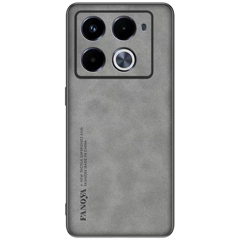 Luxury Business Retro Leather Phone Case For Infinix Note 40 Pro/Note 40 Pro+, Shockproof Fall prevention Protective Case