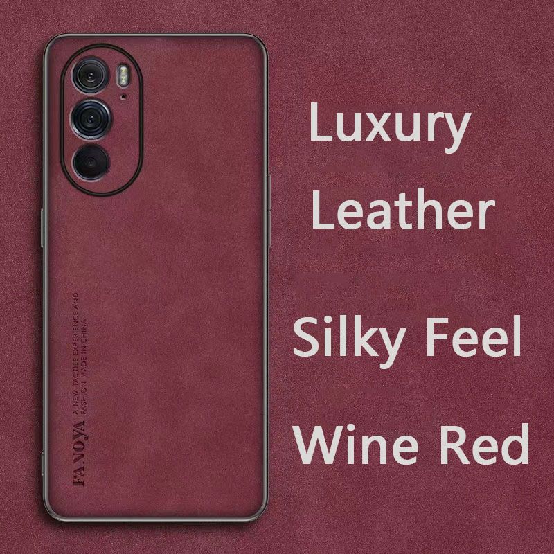 Luxury Business Retro Leather Phone Case For Motorola Edge X30, Shockproof Fall prevention Protective Case