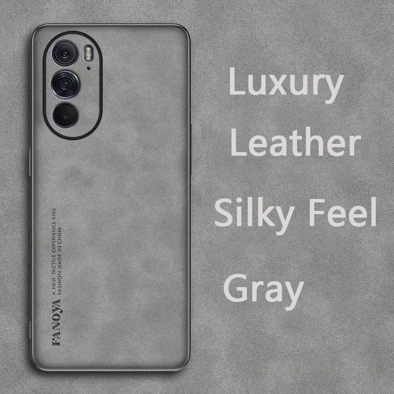 Luxury Business Retro Leather Phone Case For Motorola Edge X30, Shockproof Fall prevention Protective Case
