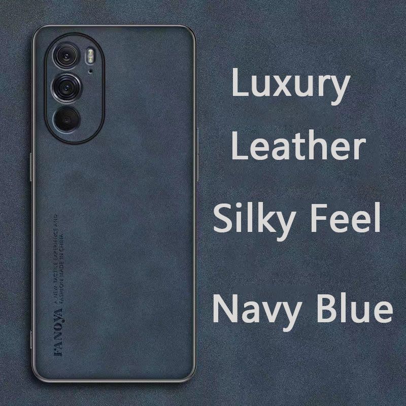 Luxury Business Retro Leather Phone Case For Motorola Edge X30, Shockproof Fall prevention Protective Case