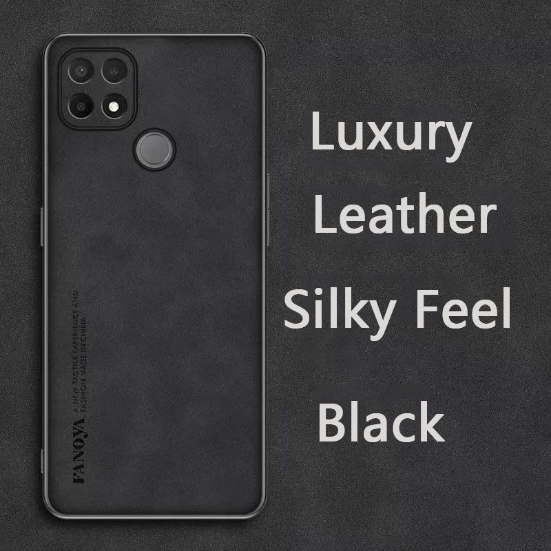 Luxury Business Retro Leather Phone Case For OPPO A35 A15 A15s, Shockproof Fall prevention Protective Case