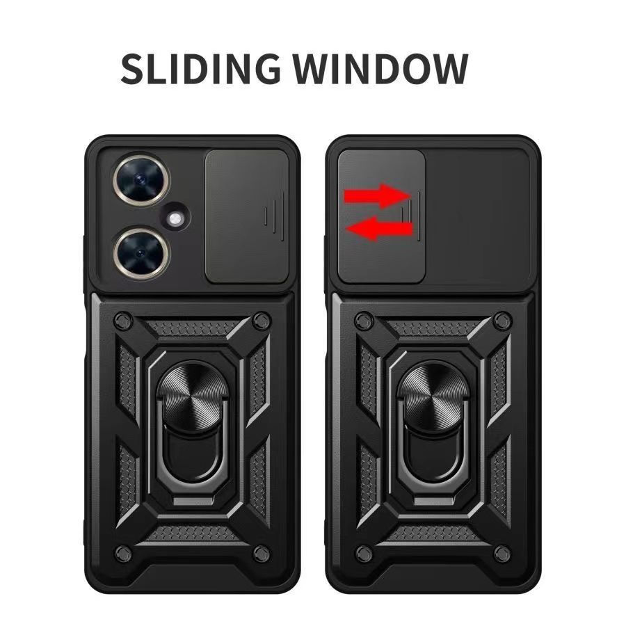 Best Price For Luxury Slide Camera Lens Case For Huawei Nova 11i 4G Kickstand Shockproof Cover