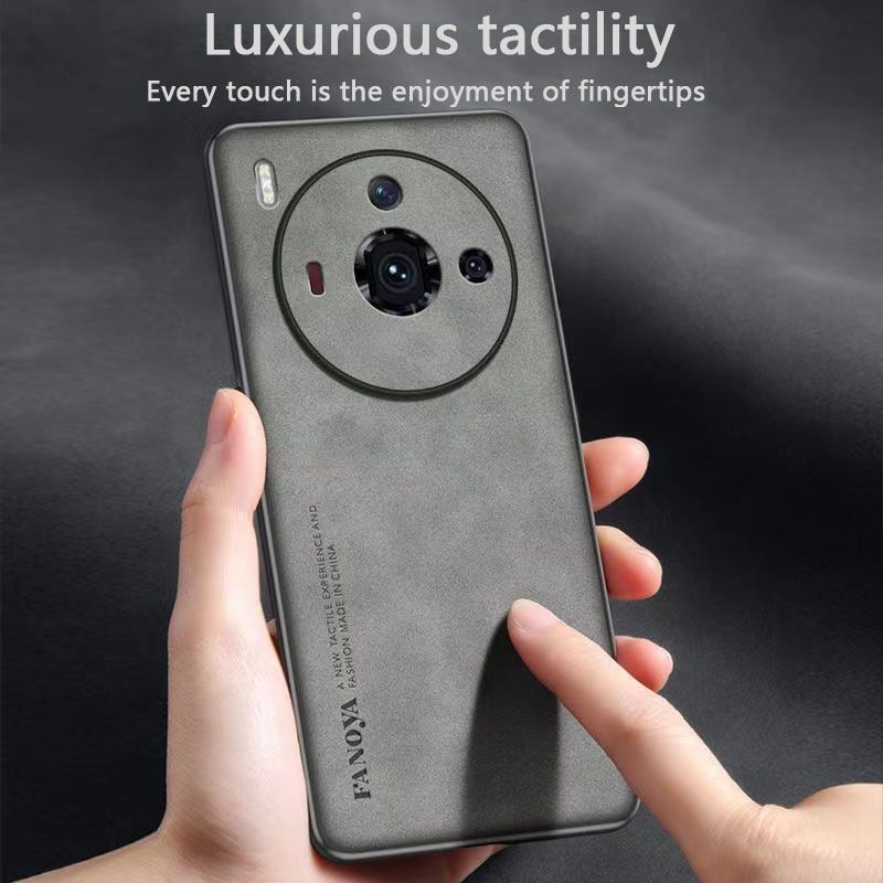 Luxury Business Retro Leather Phone Case For ZTE nubia Z50S Pro, Shockproof Fall prevention Protective Case
