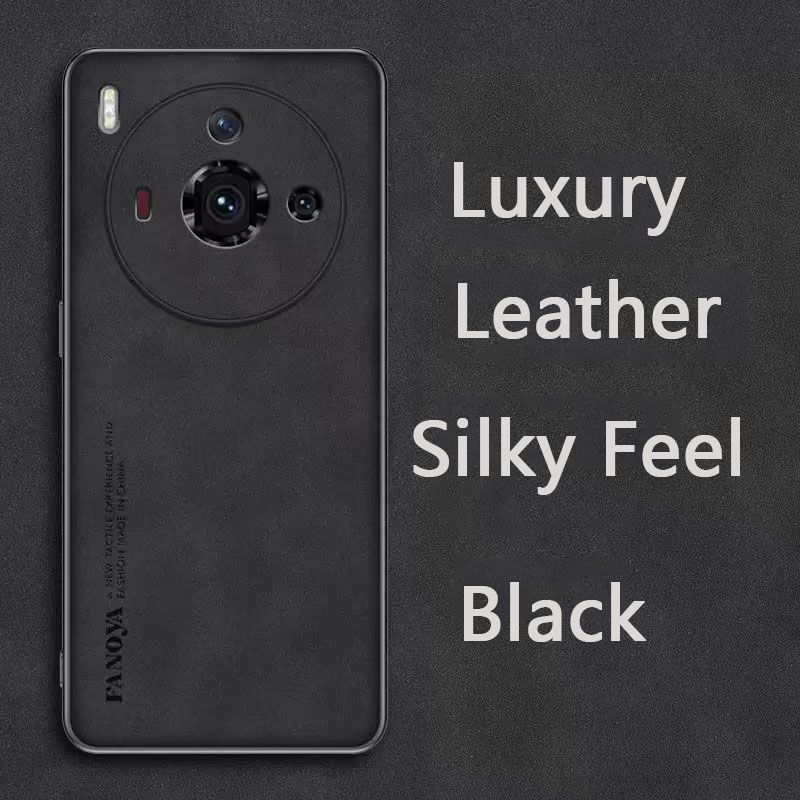 Luxury Business Retro Leather Phone Case For ZTE nubia Z50S Pro, Shockproof Fall prevention Protective Case