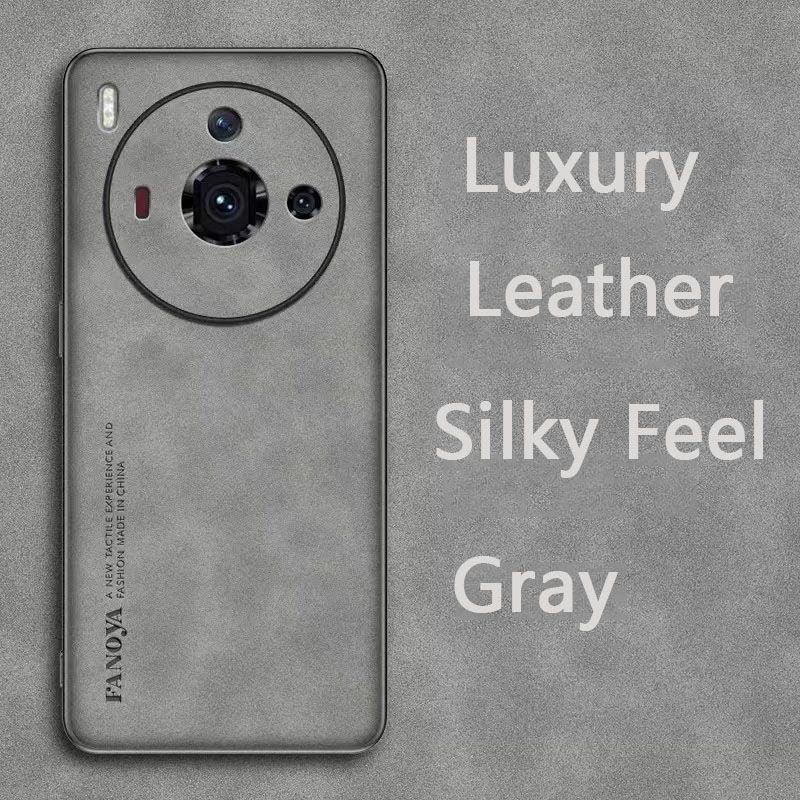 Luxury Business Retro Leather Phone Case For ZTE nubia Z50S Pro, Shockproof Fall prevention Protective Case