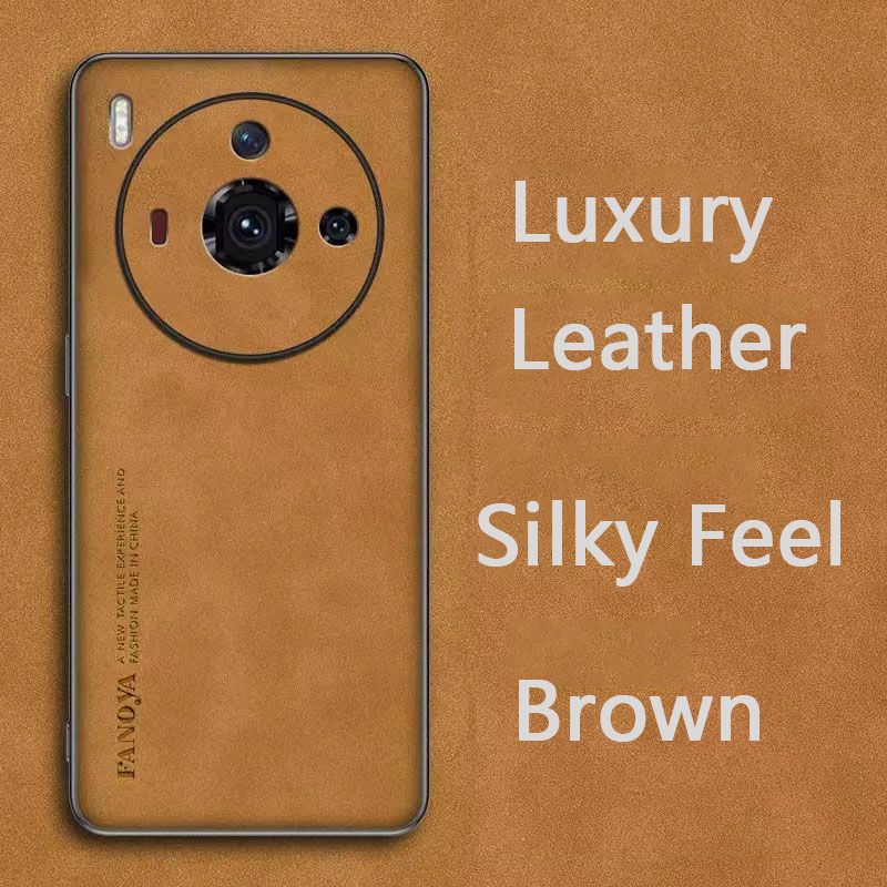 Luxury Business Retro Leather Phone Case For ZTE nubia Z50S Pro, Shockproof Fall prevention Protective Case