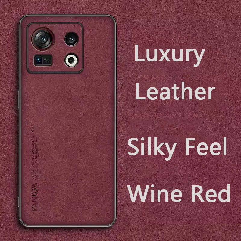 Luxury Business Retro Leather Phone Case For ZTE nubia Z40S Pro, Shockproof Fall prevention Protective Case