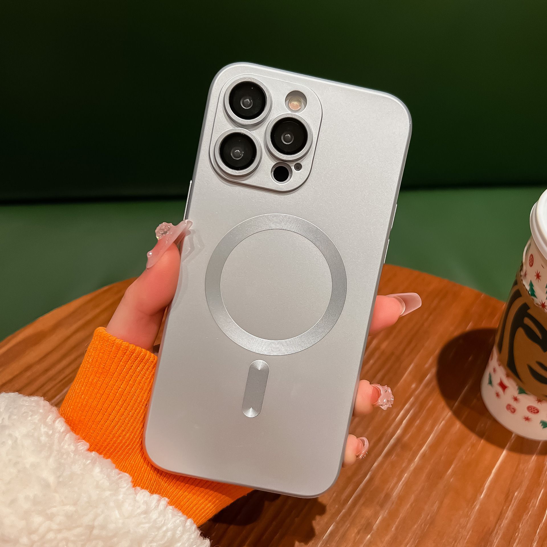 Phone Case for iPhone 16 15 14 13 12 11 Pro Max Fashion Silicone Shockproof Cover