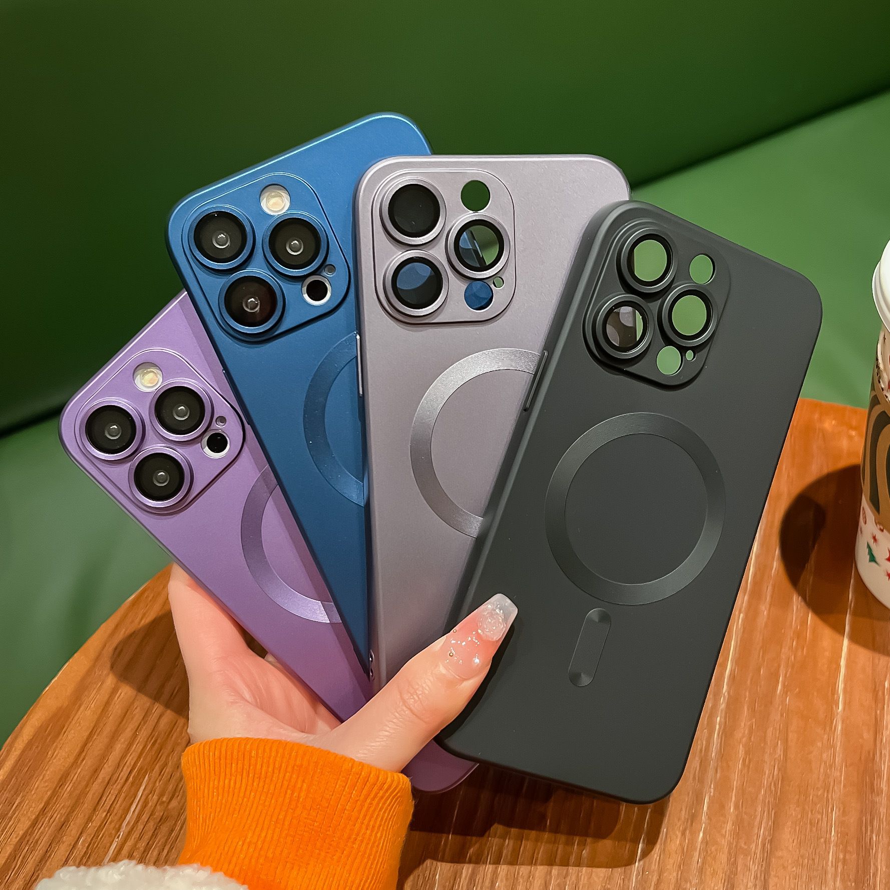 Phone Case for iPhone 16 15 14 13 12 11 Pro Max Fashion Silicone Shockproof Cover