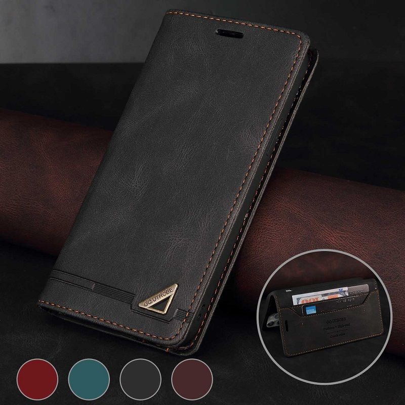 Flip Cover For Google Pixel 6 7 8 9 Pro 5A Skin Case Anti-theft Brush Money Clip Card Insert  [Flip Vintage Leather] Wallet Shockproof Durable Retro Phone Case