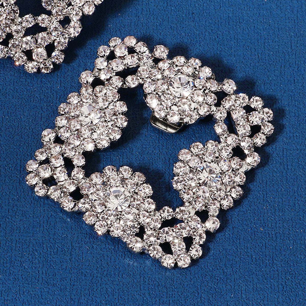Personalised DIY Bridal Shoe Clips Daily Versatile Removable Rhinestone Shoe Buckles